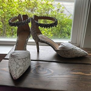 Badgley Mischka wedding heels